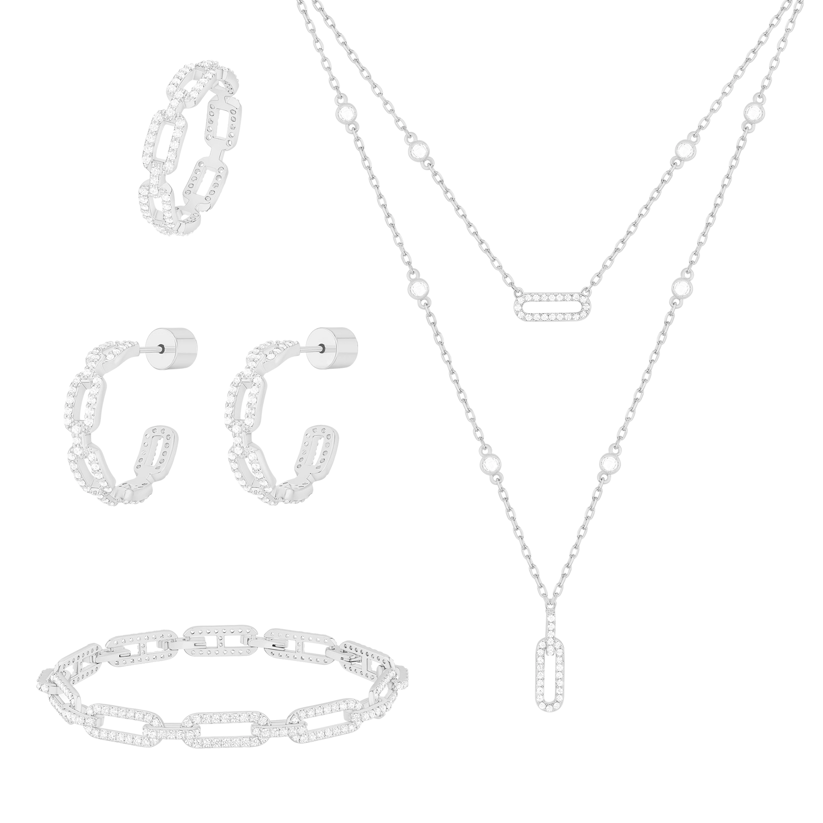 Links / Classic Set Silver