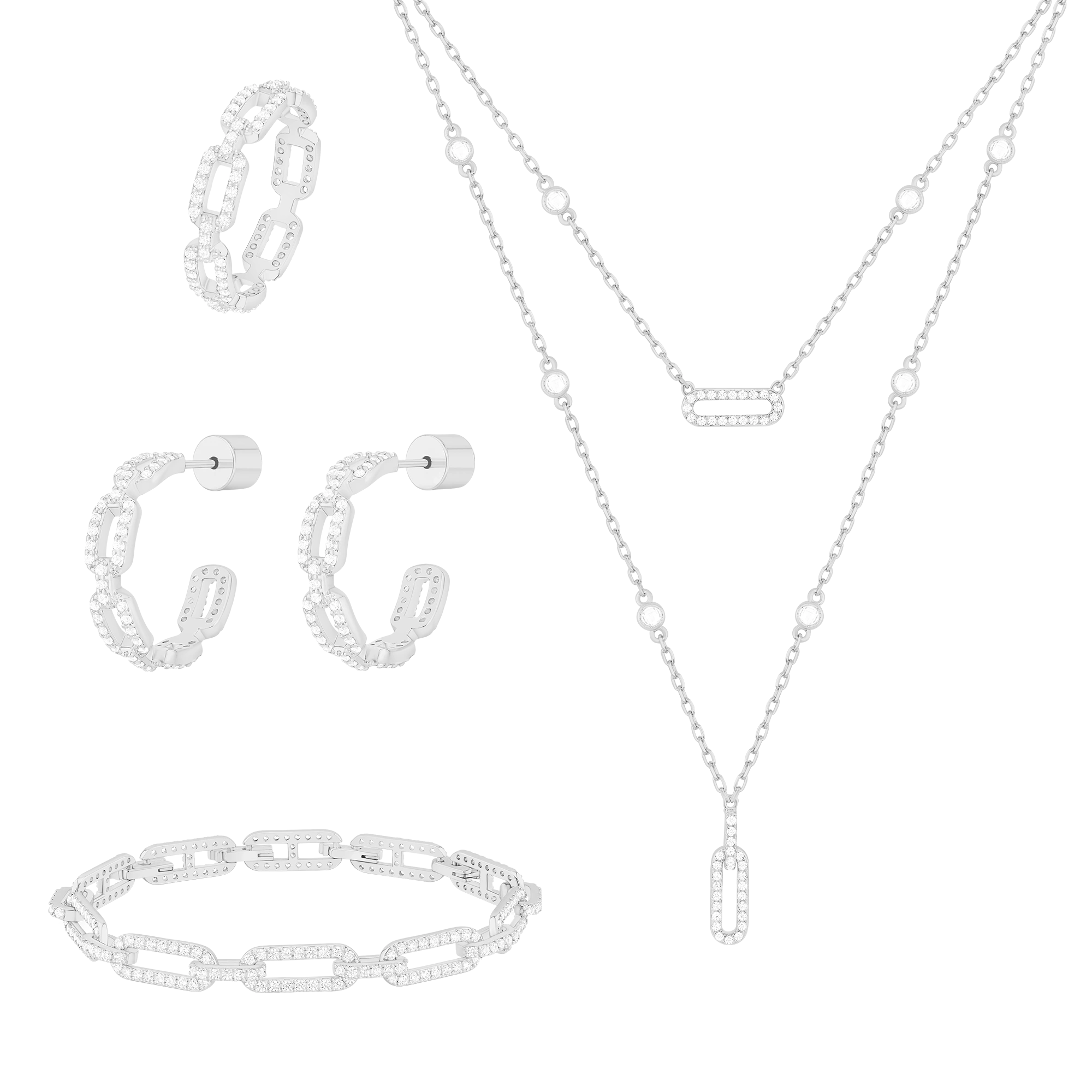 Links / Classic Set Silver