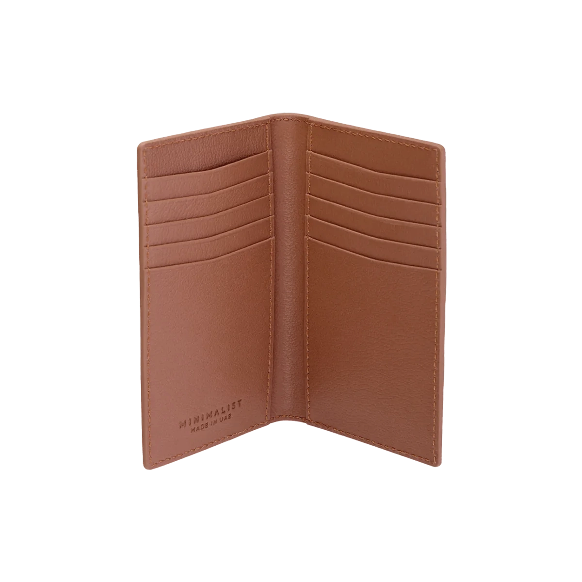 Camel Leather Black & Tan / Silver