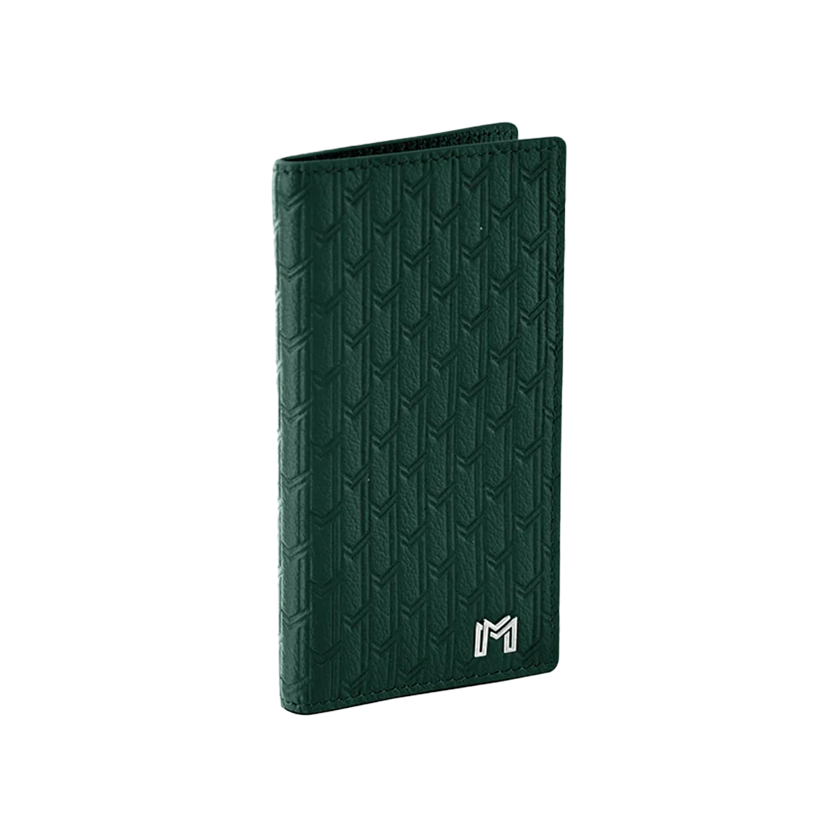 Camel Leather Green / Silver