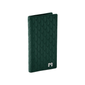 Camel Leather Green / Silver