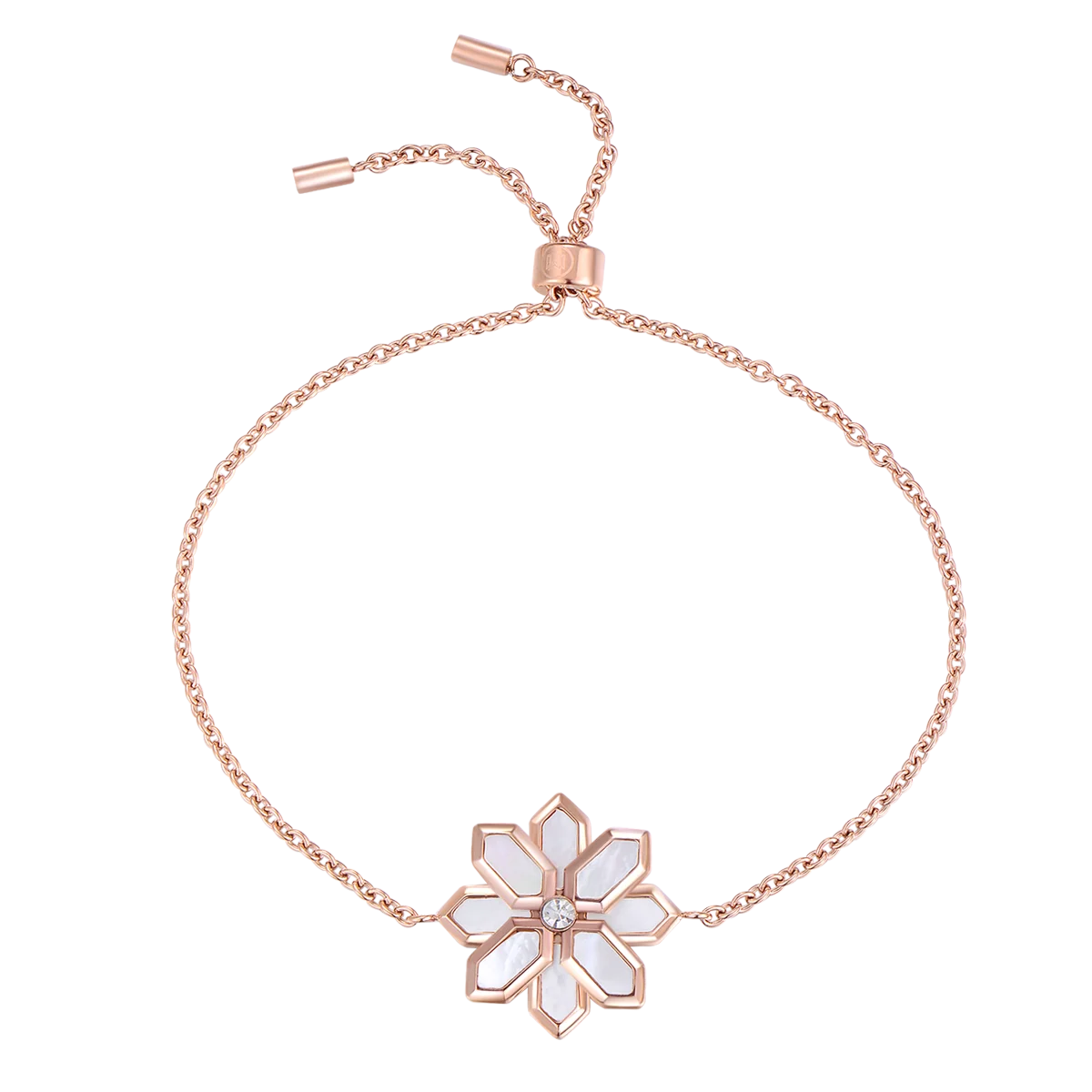 Lotus / Bracelet Pearl Rose Gold