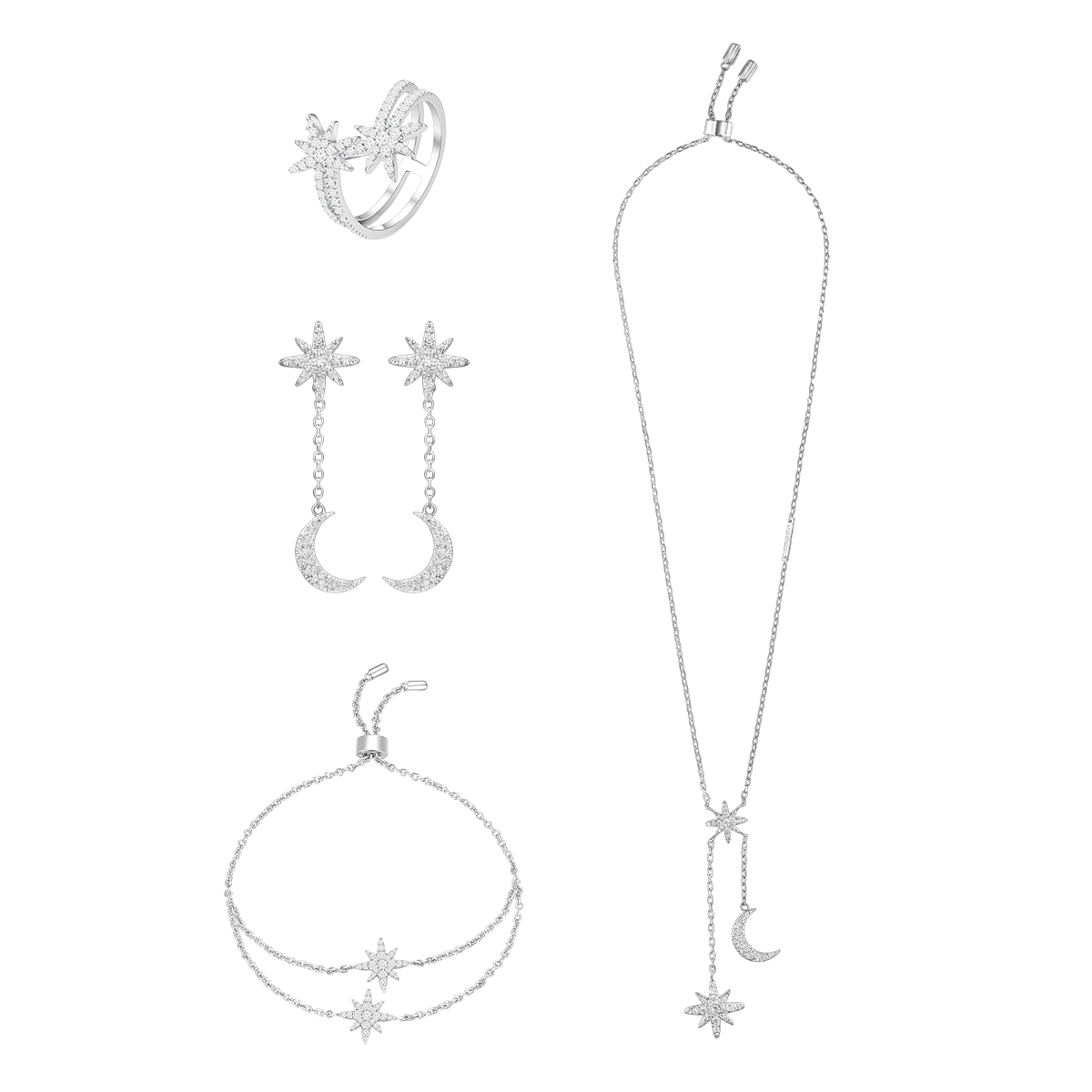 Moonstar / Double Set Silver