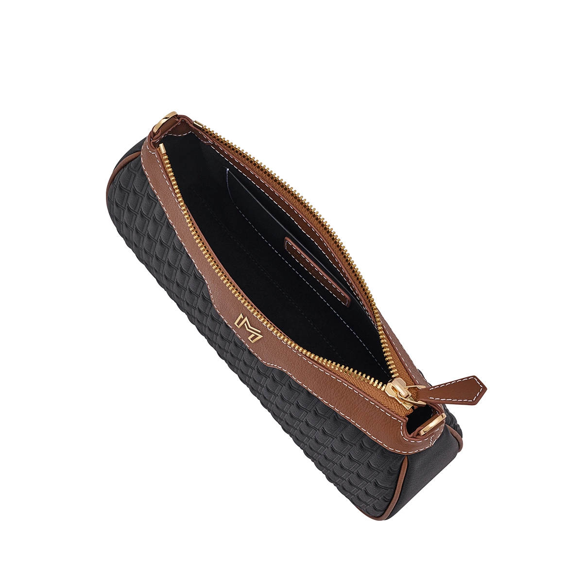 Mahra Handbag / Black & Tan