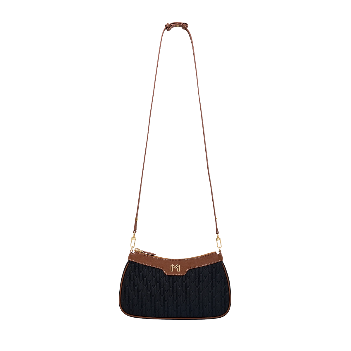 Mahra Handbag / Black & Tan