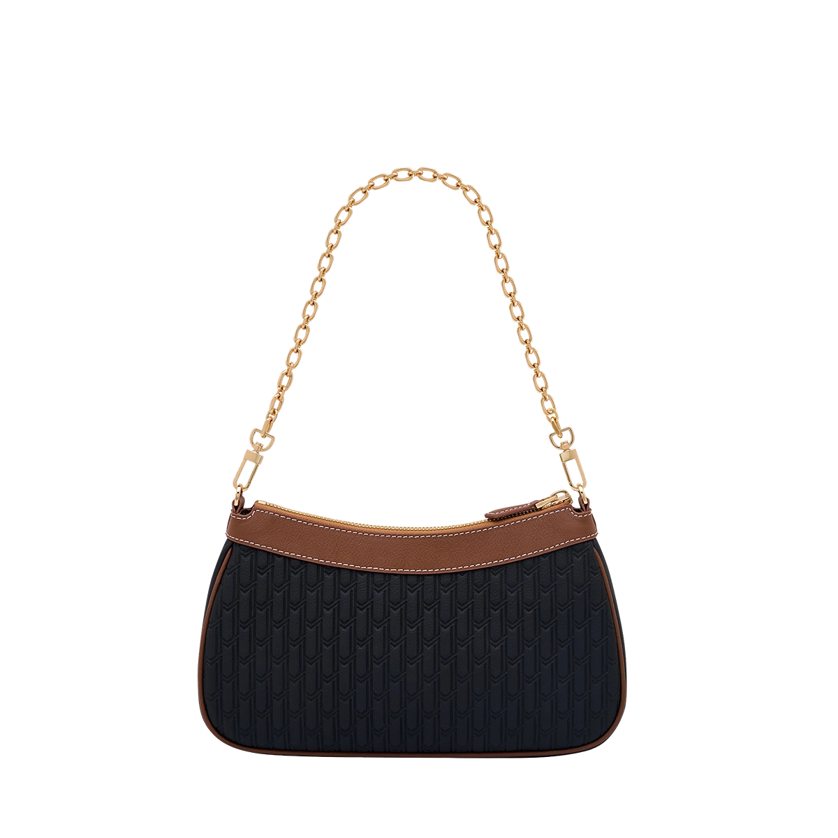Mahra Handbag / Black & Tan