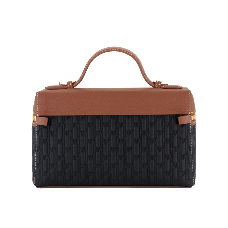 Maitha Handbag / Black & Tan