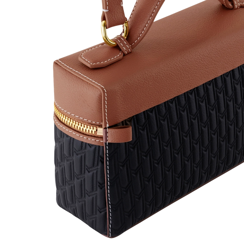 Maitha Handbag / Black & Tan