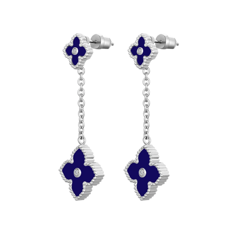 Mini Joory / Earrings Blue Silver