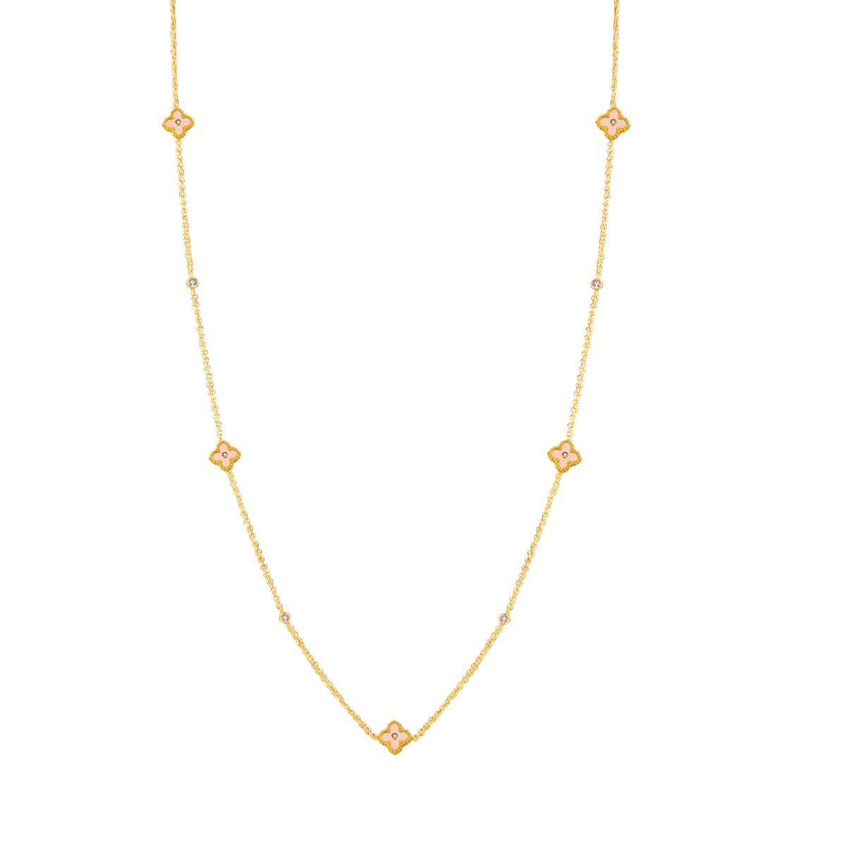 Mini Joory / Necklace Baby Pink Gold