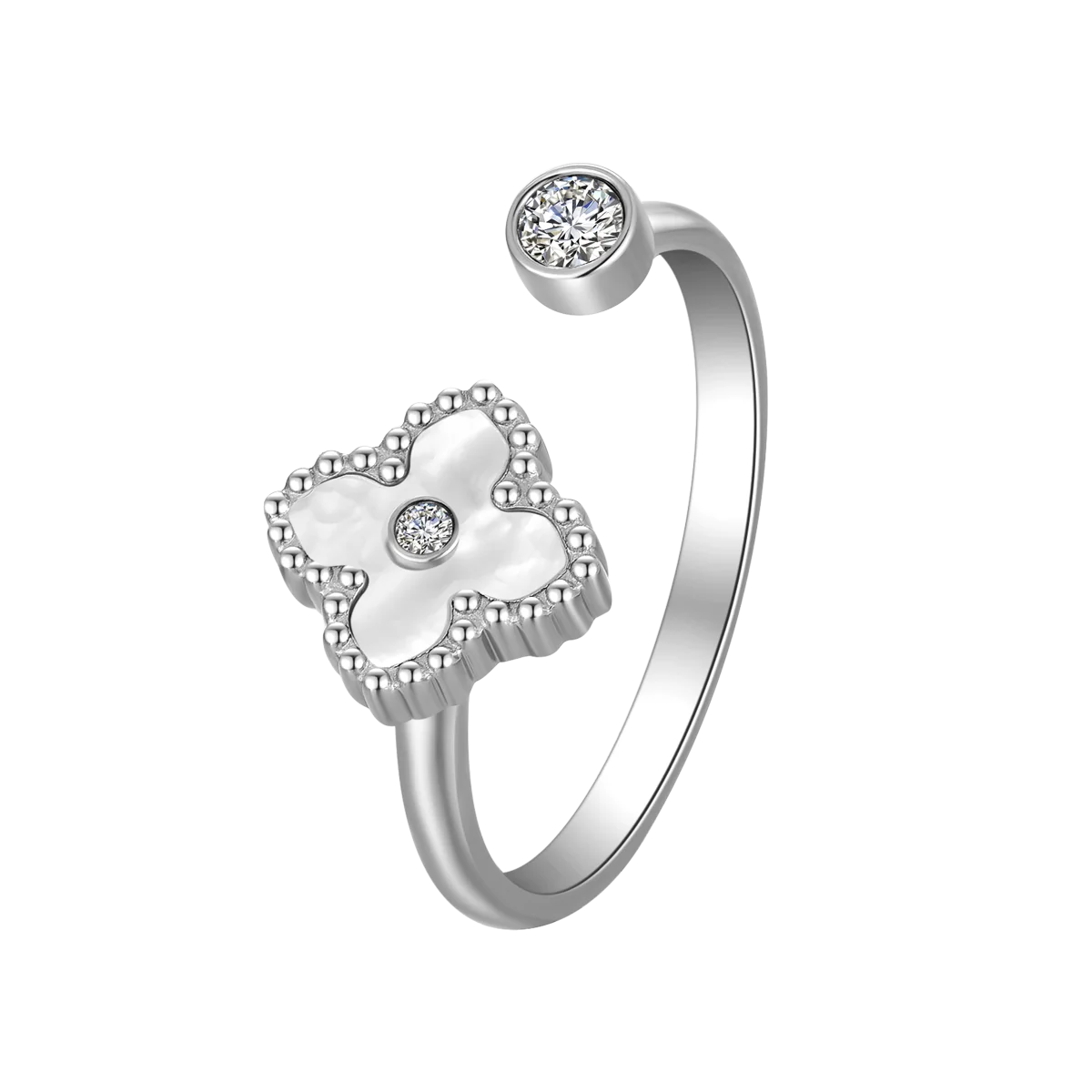 Mini Joory / Ring Pearl Silver