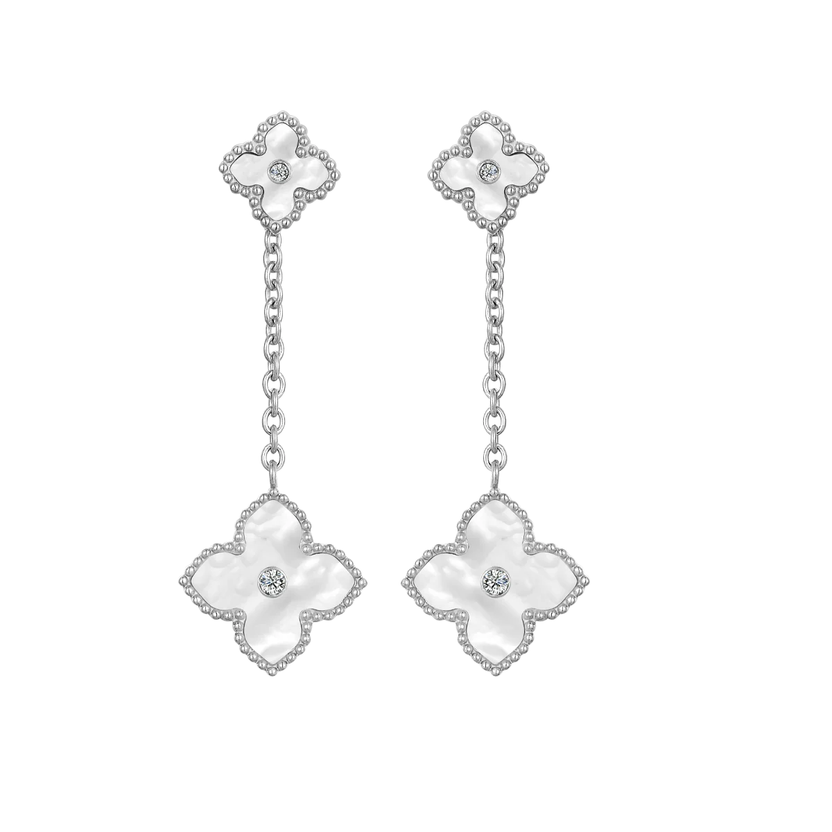 Mini Joory / Earrings Pearl Silver