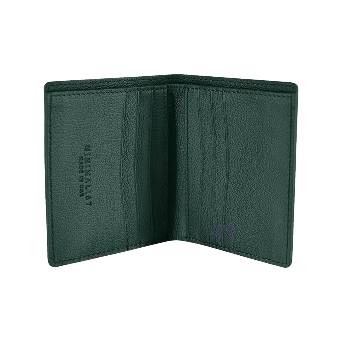 Camel Leather Green / Silver