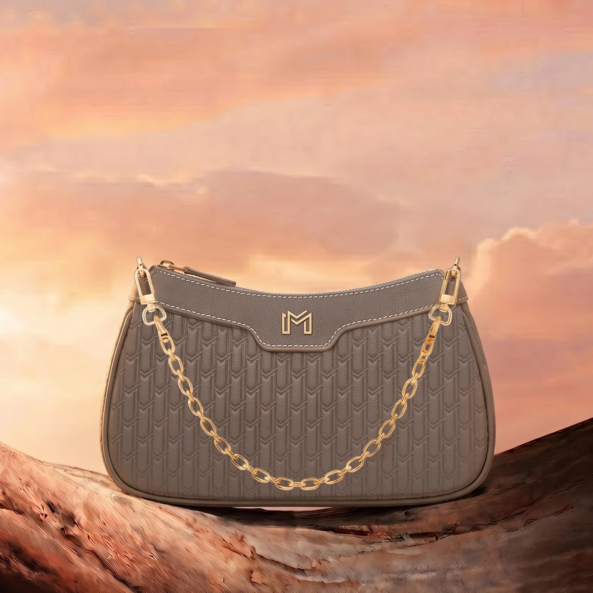 Mahra Handbag / Taupe