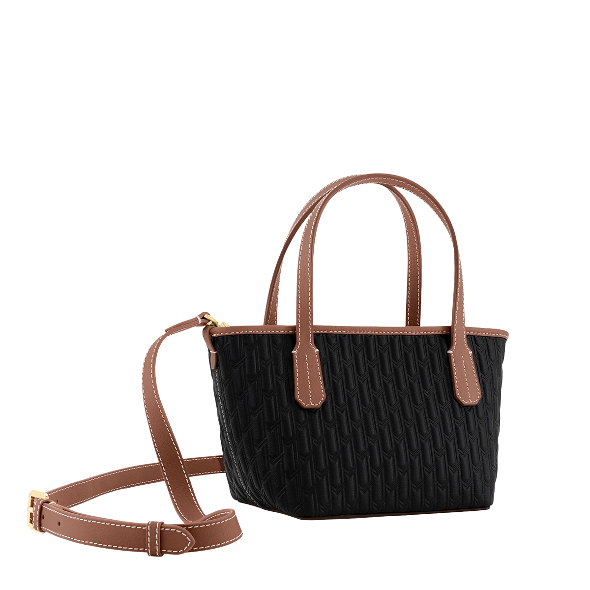 Shamma Handbag / Black & Tan