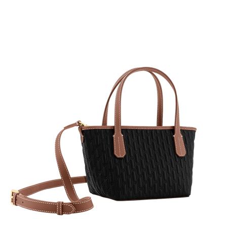 Shamma Handbag / Black & Tan