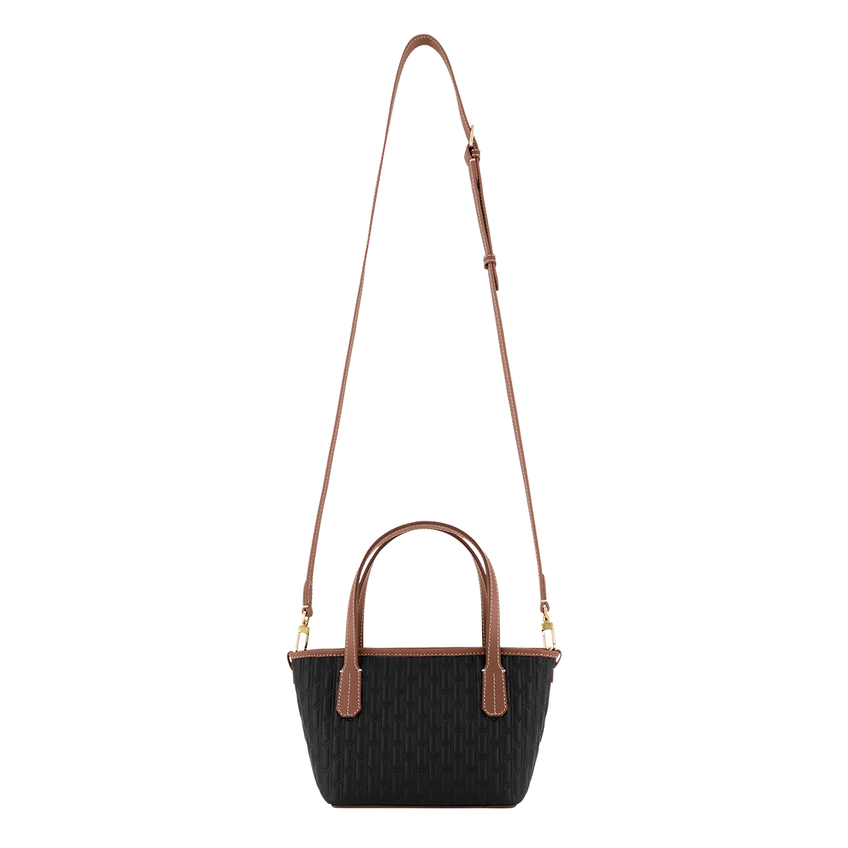Shamma Handbag / Black & Tan