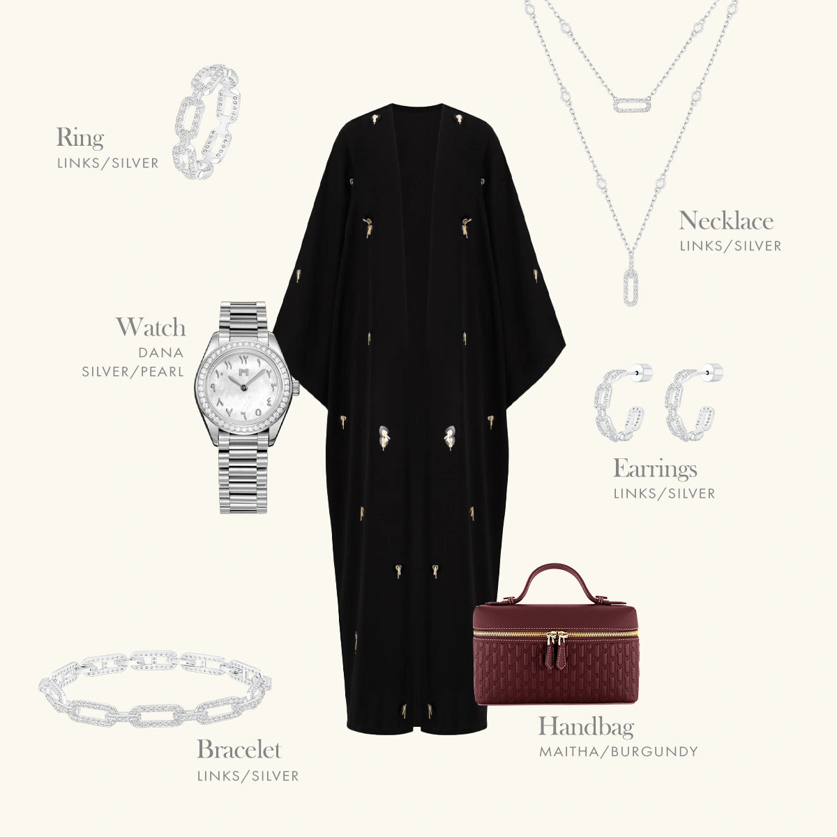 Links / Classic Set Silver