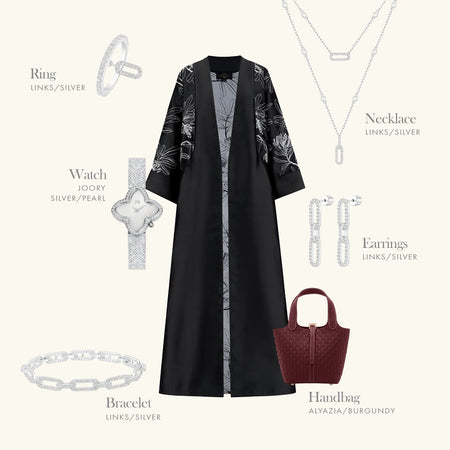 Links / Dual Ring Silver