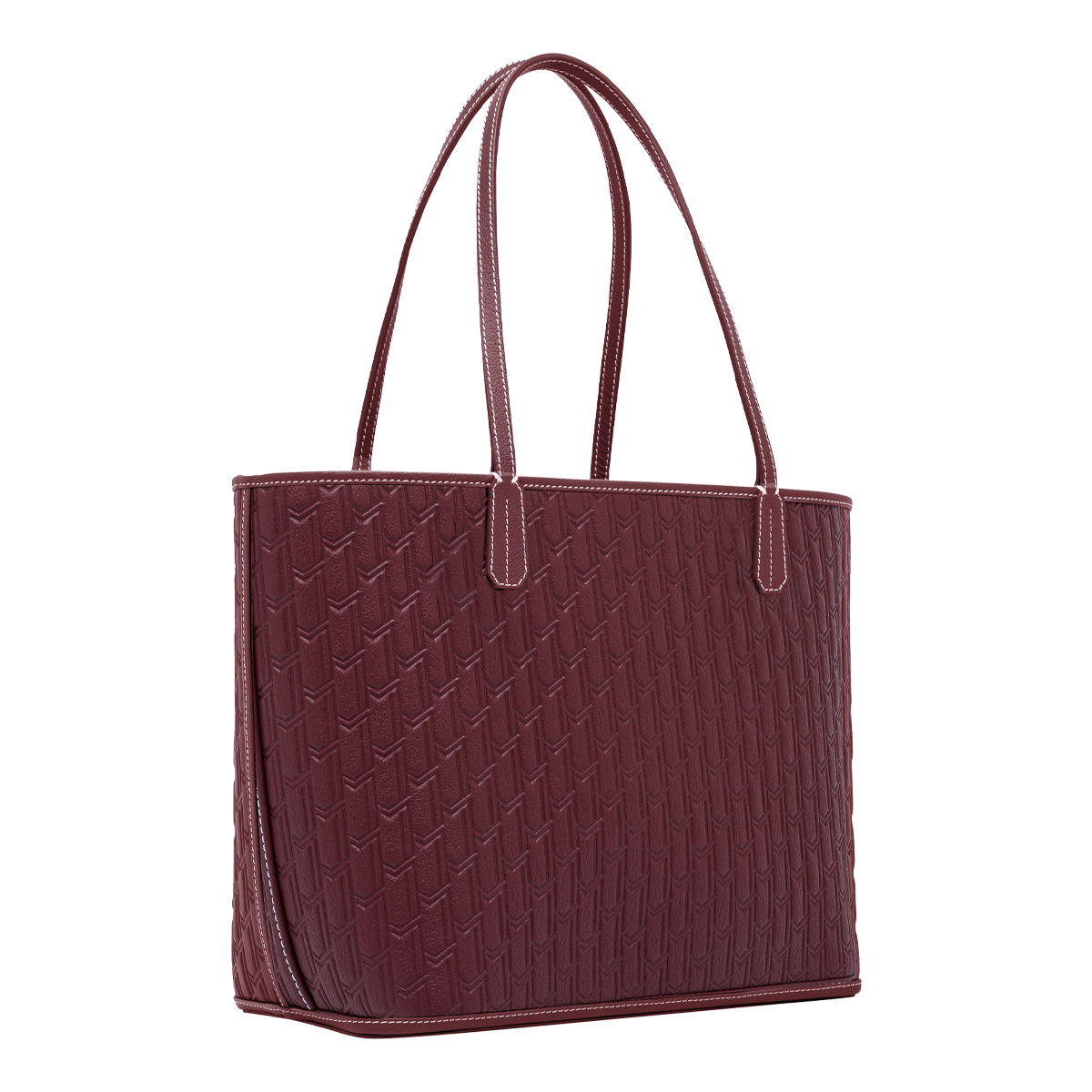 Burgundy Travel Tote / Mini tote / Long Wallet / Mini Wallet - Gift Set