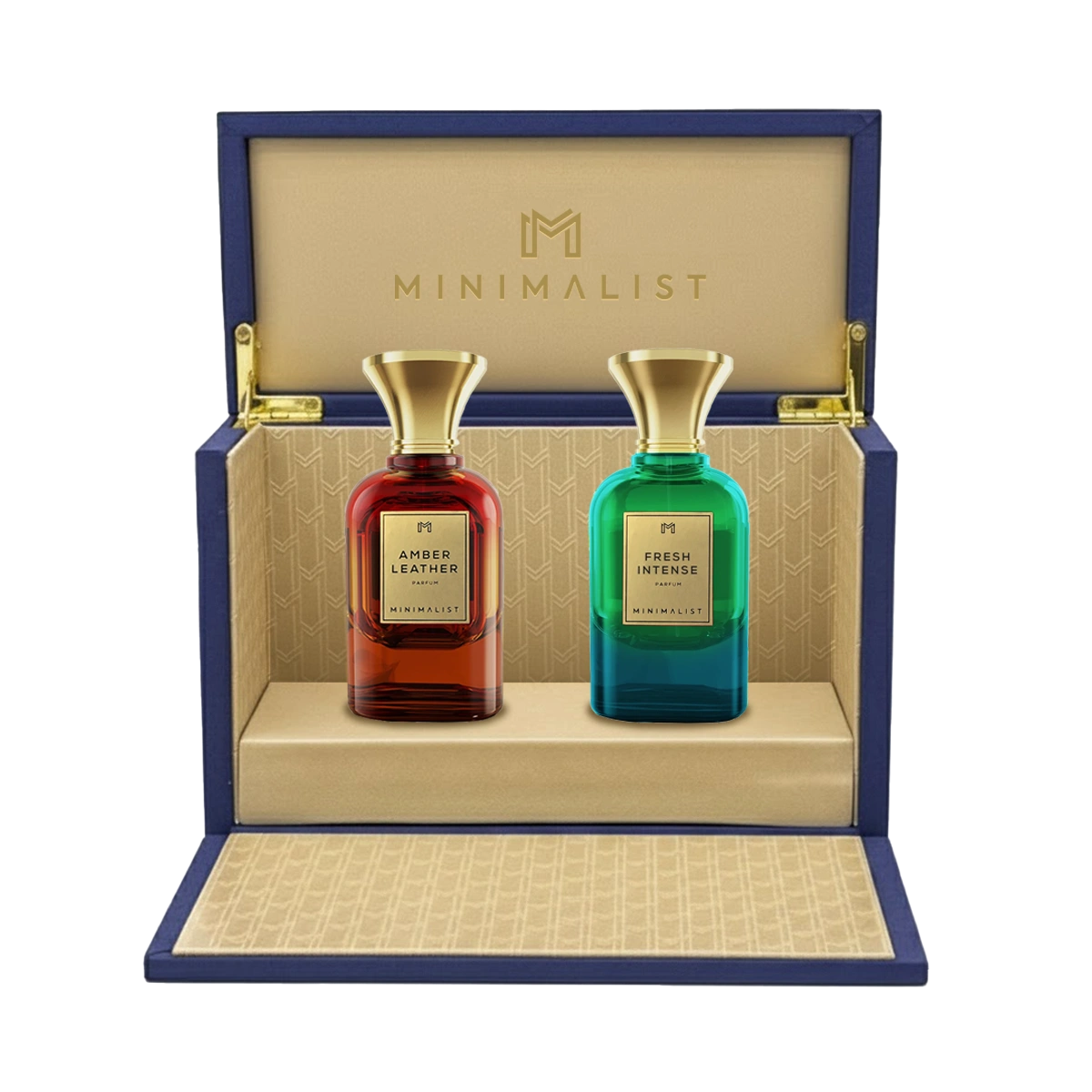 بوكس هدية - عطر امبر ليذر / عطر فريش إنتنس