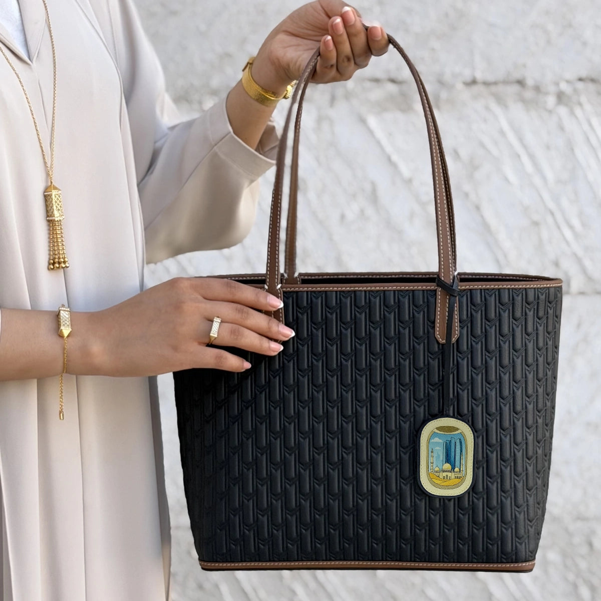 Leather Charm / Airplane Window