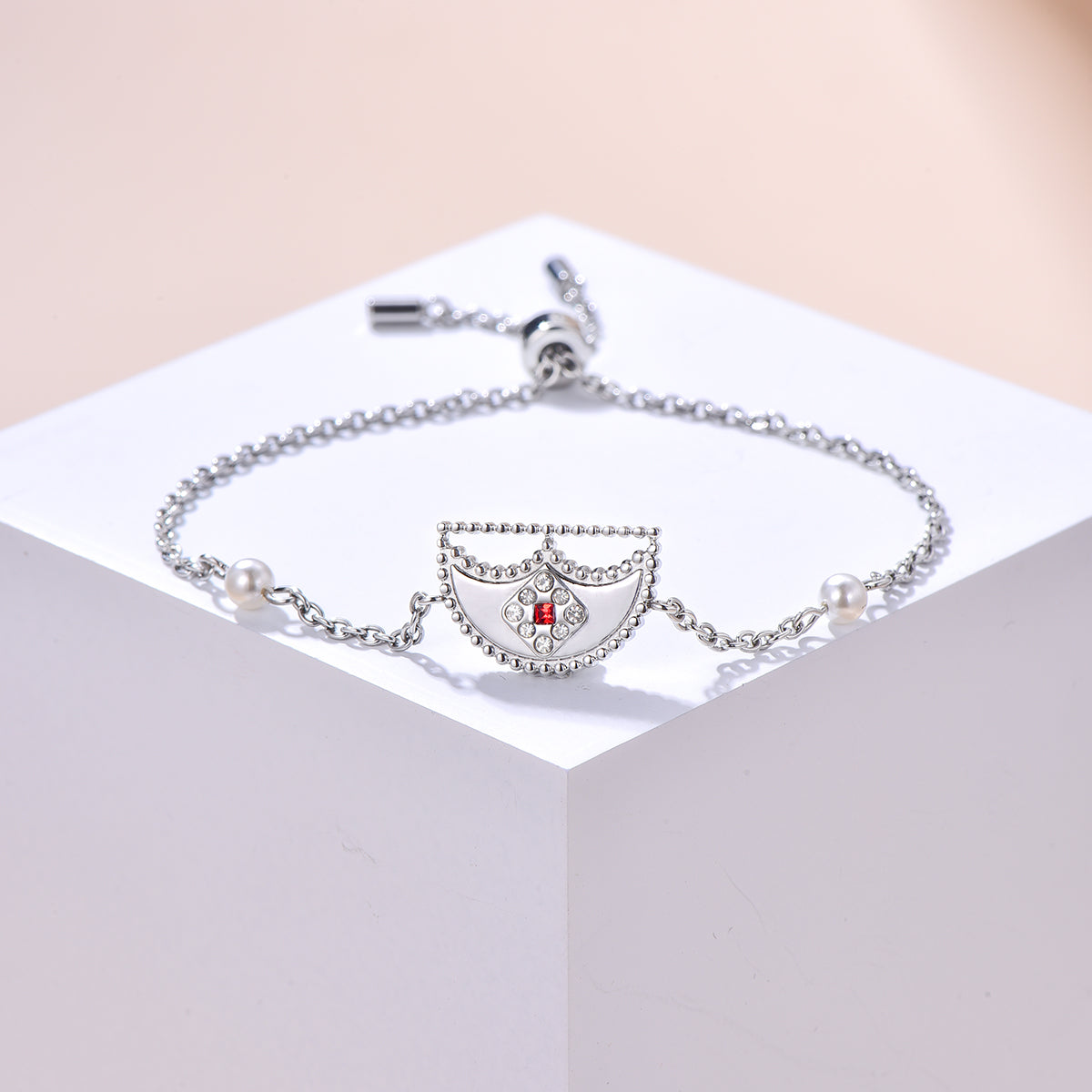 Shnaf / Bracelet Pearl Silver