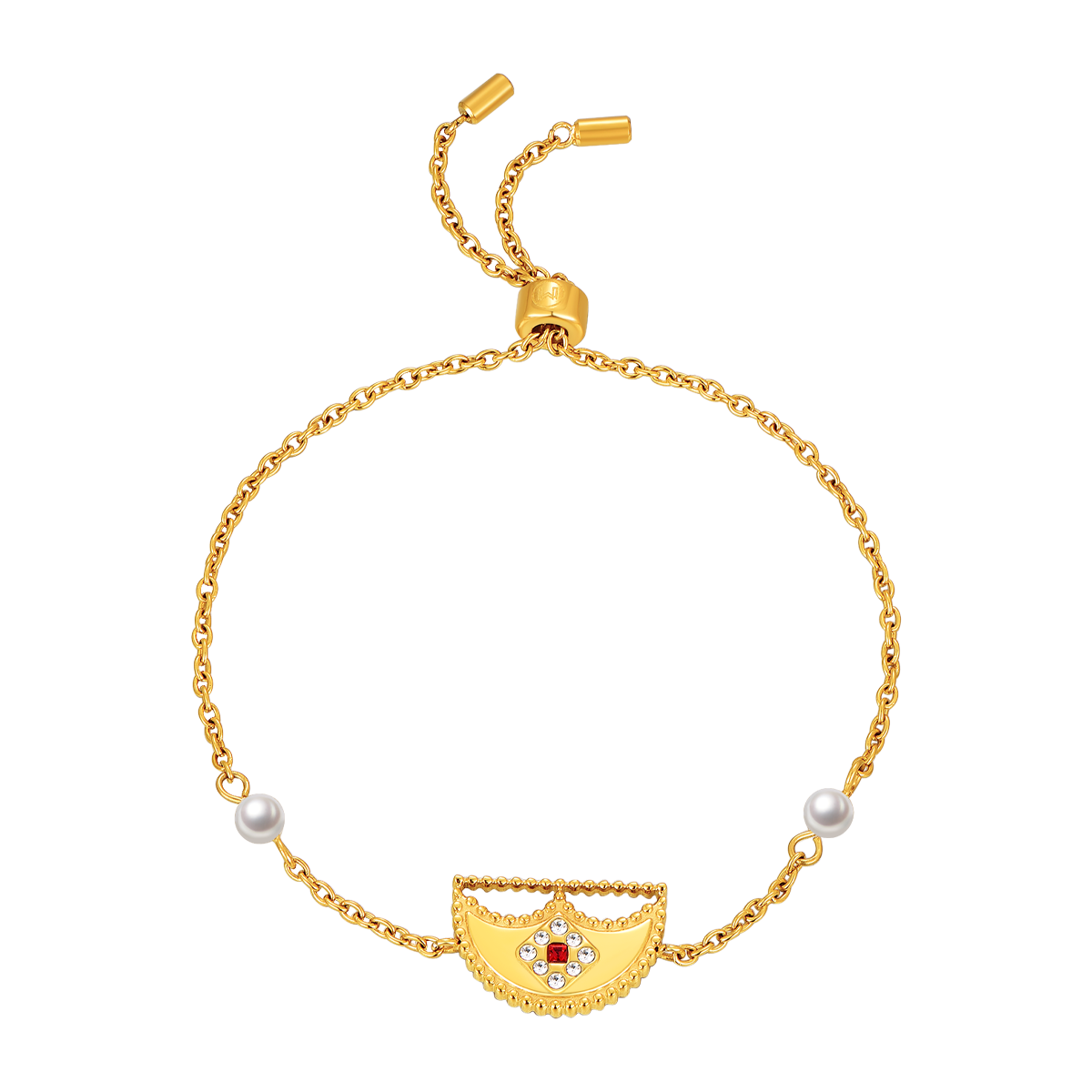 Shnaf / Bracelet Pearl Gold