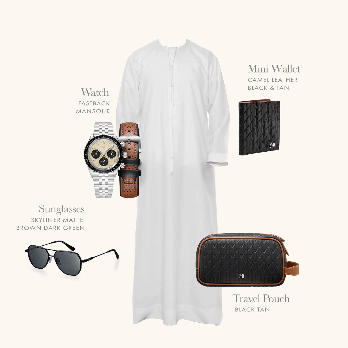 Mansour / Travel Pouch - Gift Set