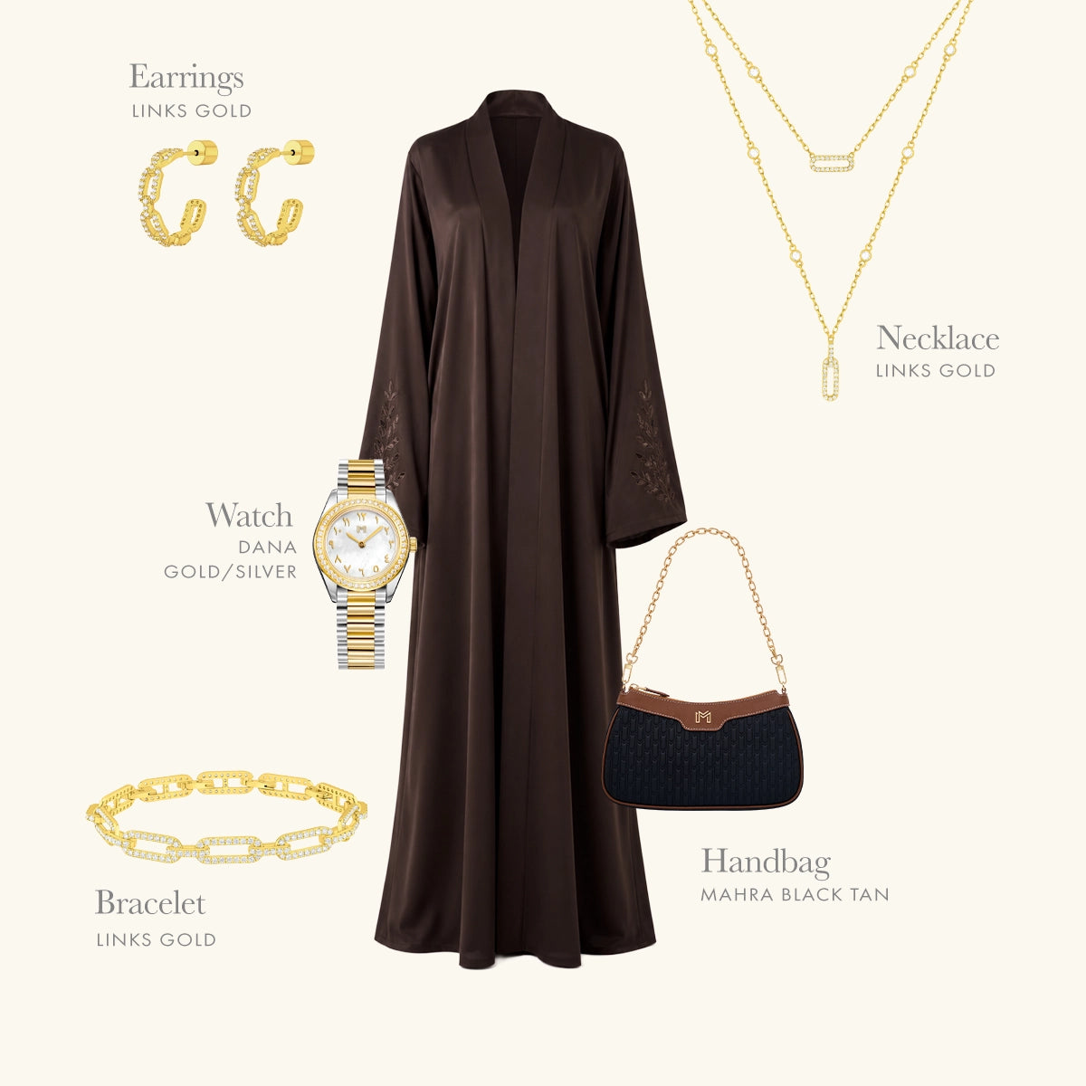 Styled_MahraBlackTan | MINIMALIST