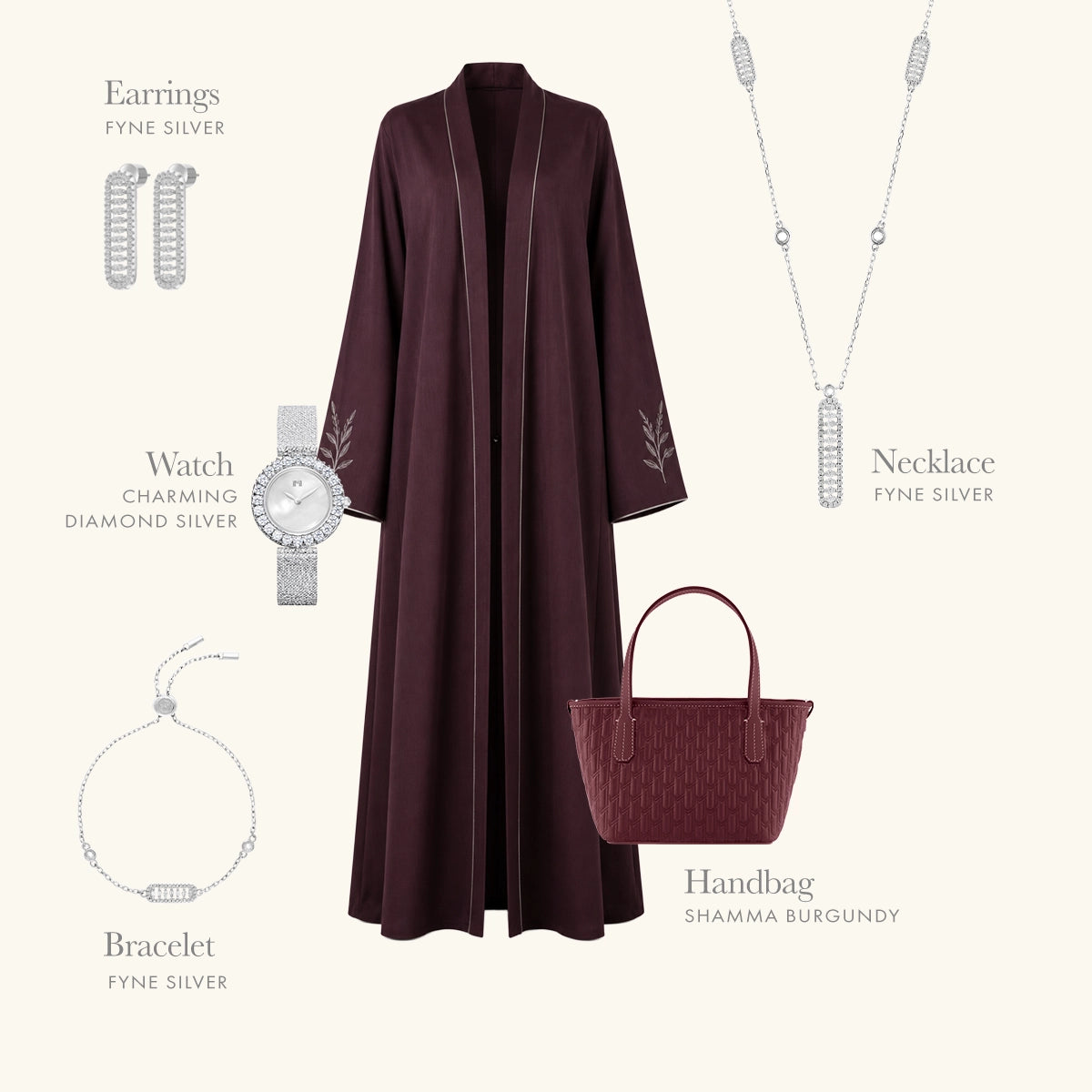 Styled_ShammaBurgundy | MINIMALIST