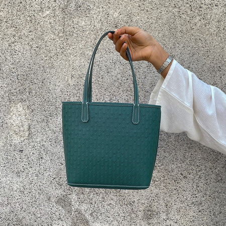 Mini Tote Bag / Green