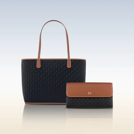 مجموعة هدية - شنطة الترافل توت / محفظة عالمية