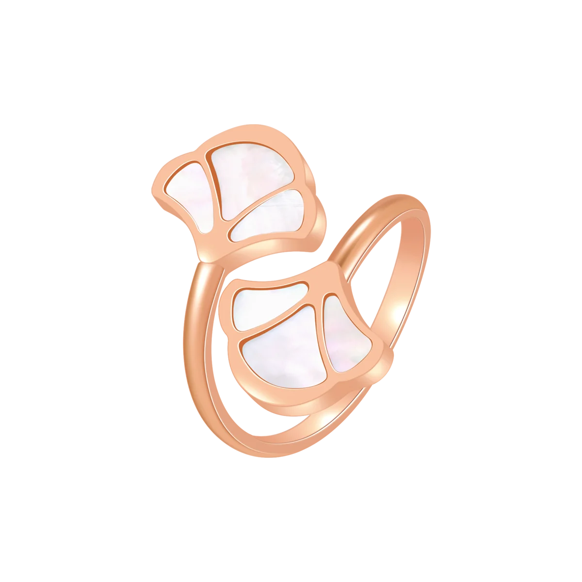 Tulip / Ring Pearl Rose Gold