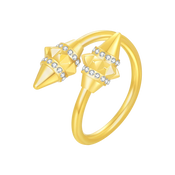 تراث / خاتم باللون الذهبي