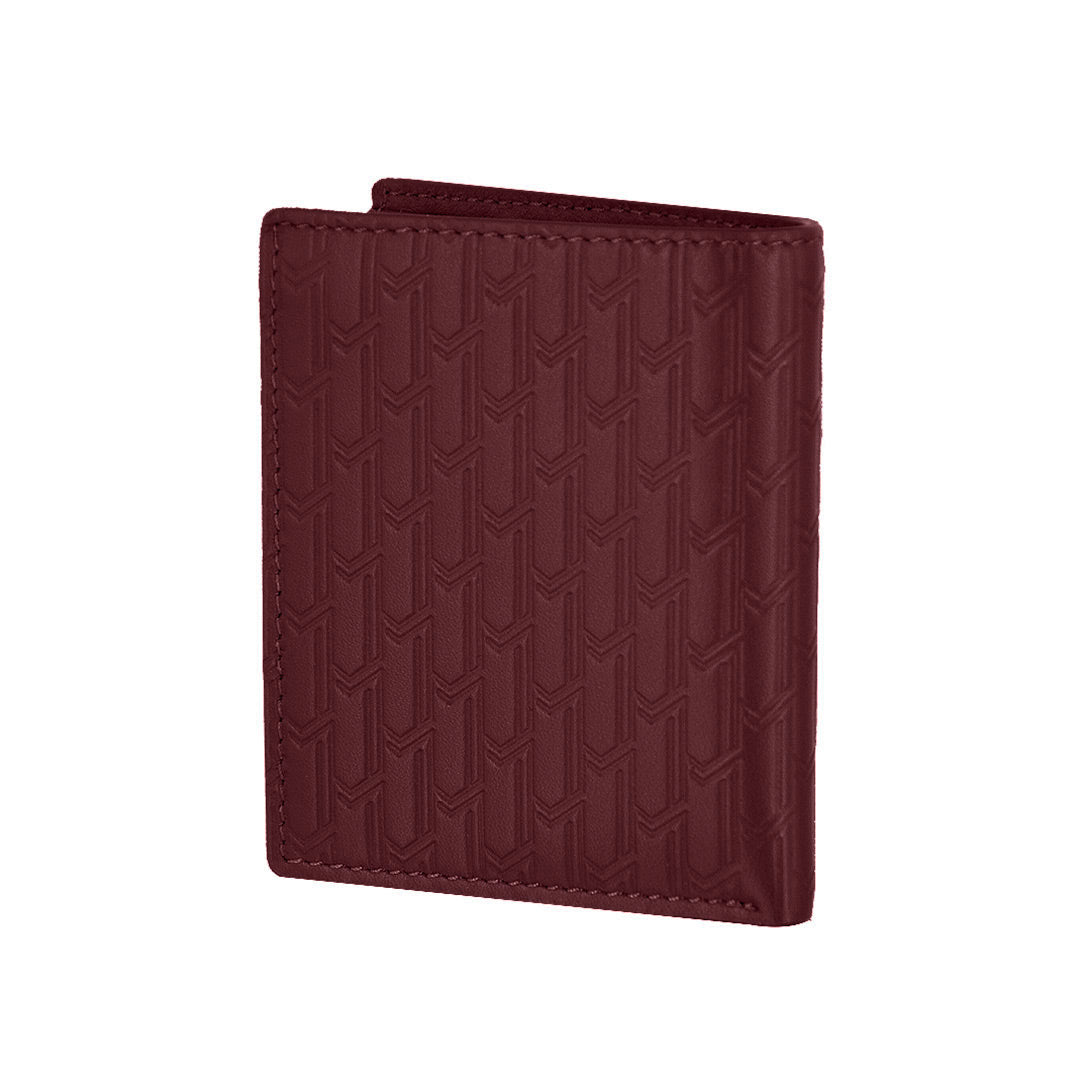 Italian Calfskin Leather Burgundy / Gold