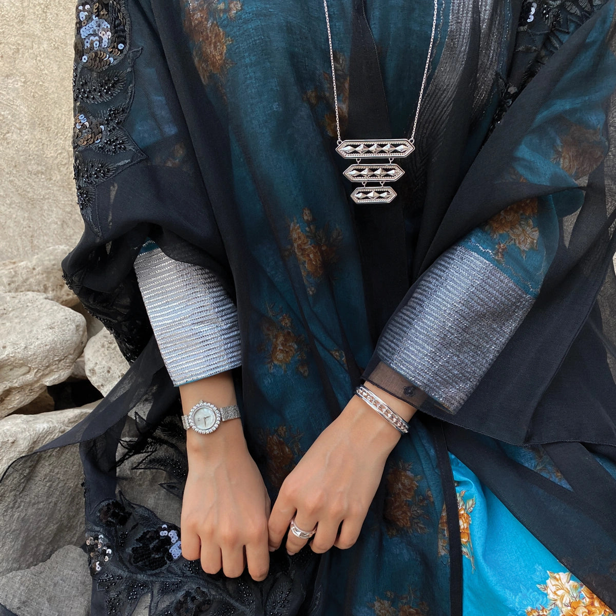 Anaqa / Necklace Silver