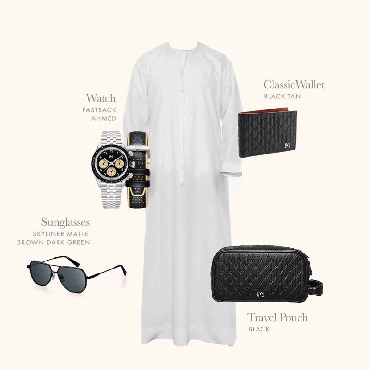 Ahmed / Travel Pouch -Gift Set