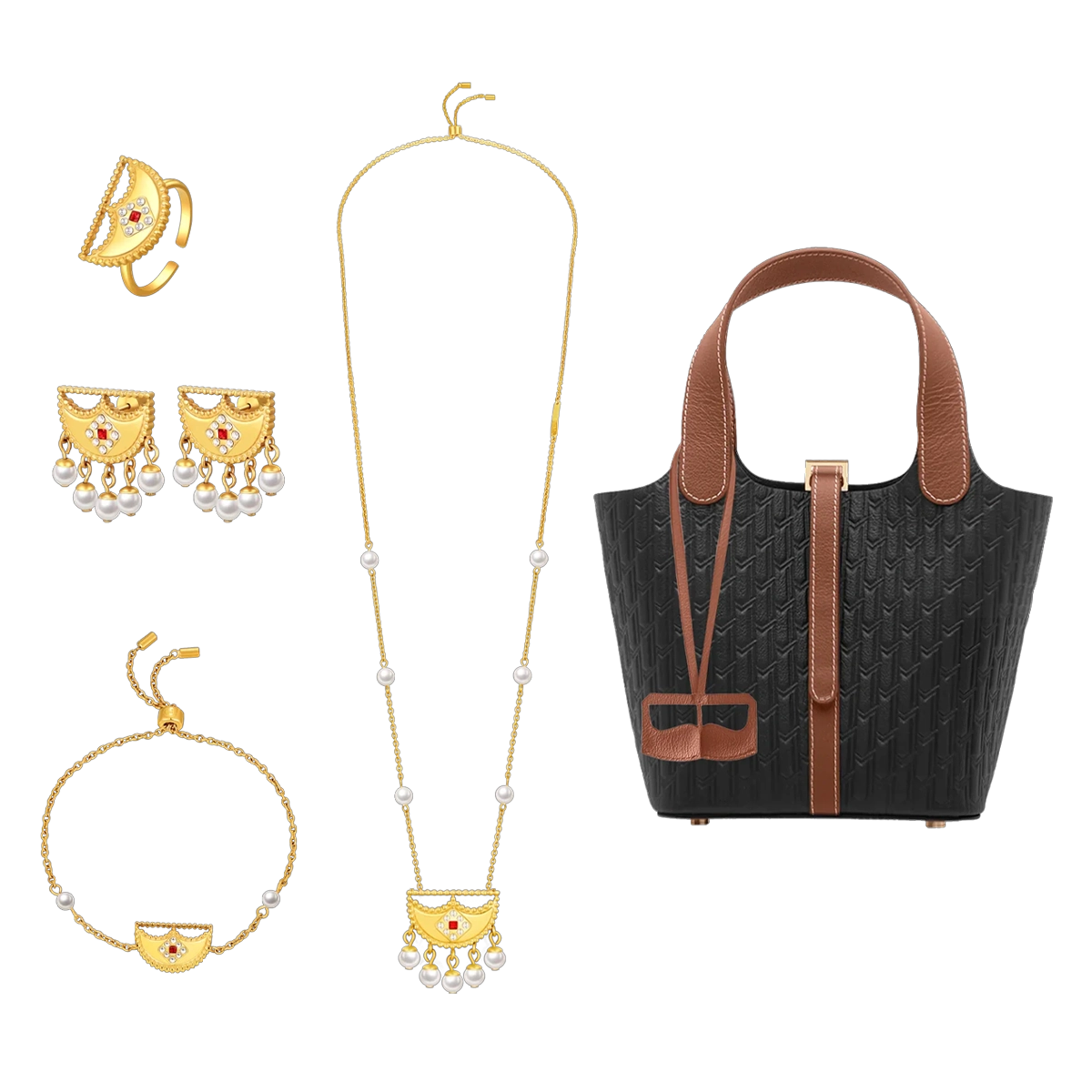 Shnaf Gold / Alyazia  / Charm - Gift Set