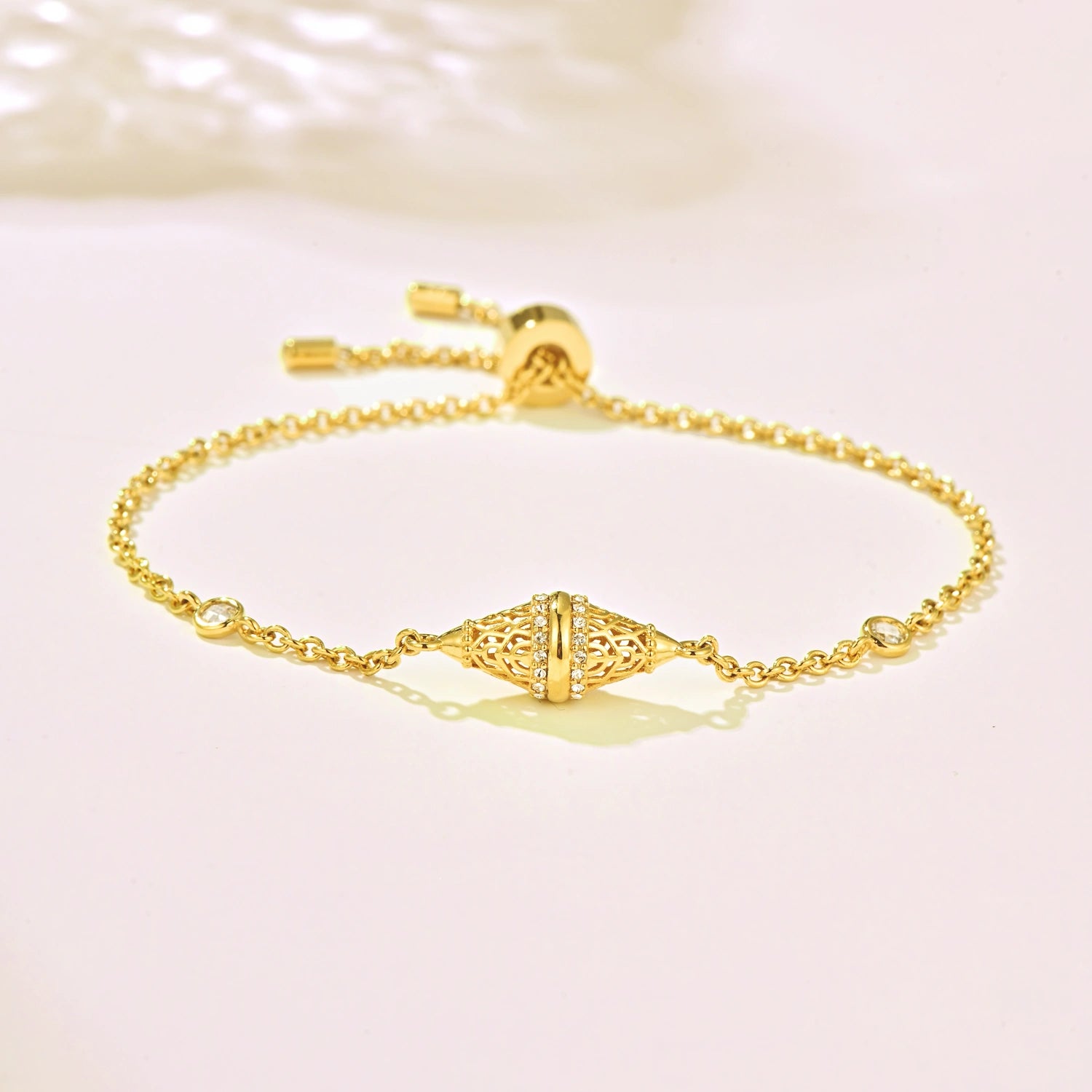 Lantern / Simple Bracelet Gold