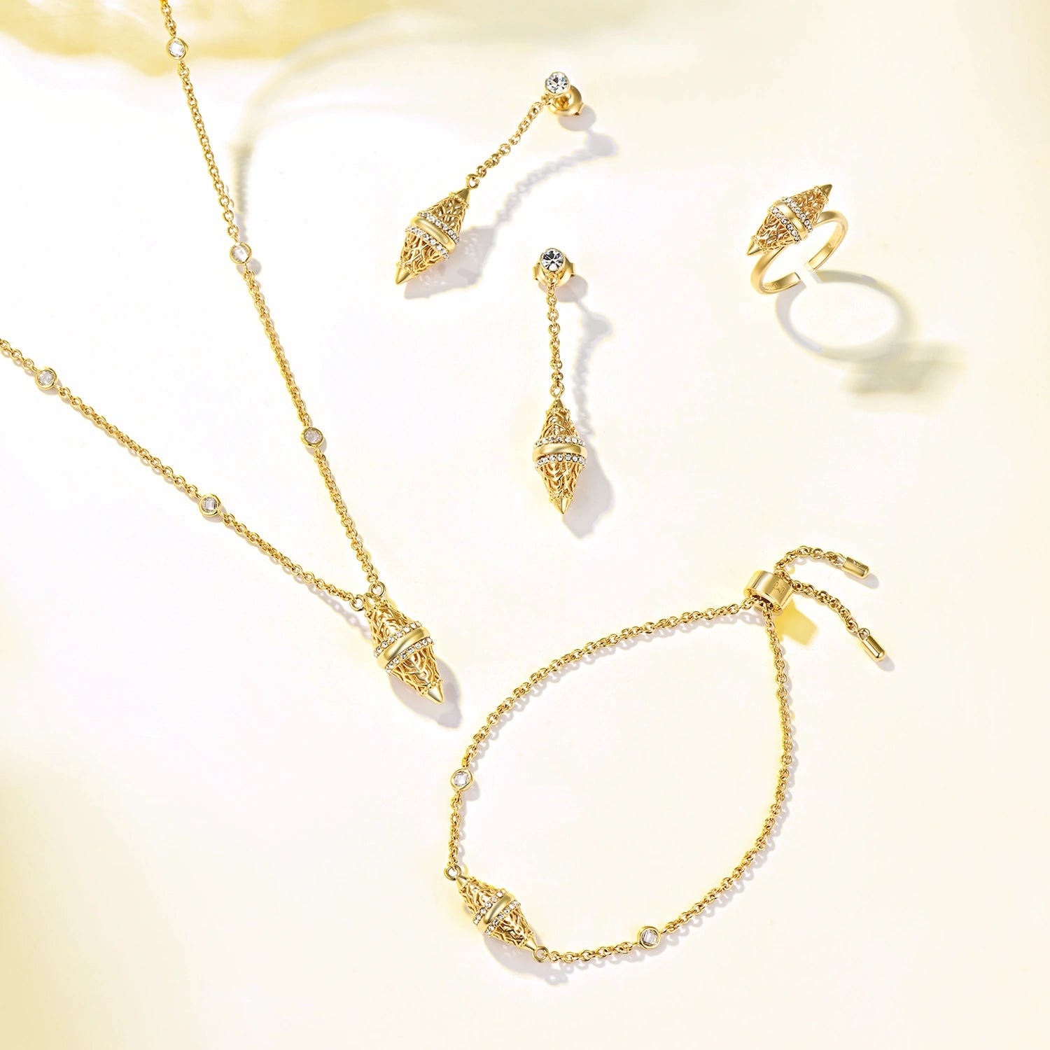 Lantern / Simple Set Gold