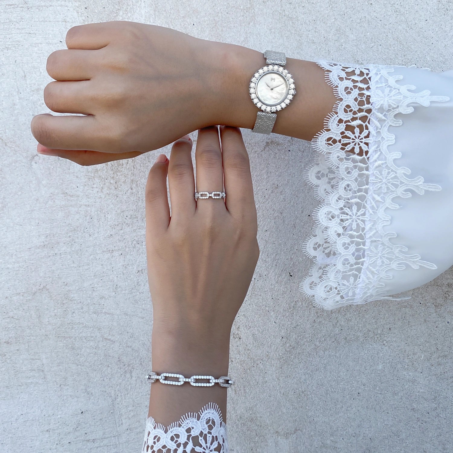 Links / Multi Bracelet Silver