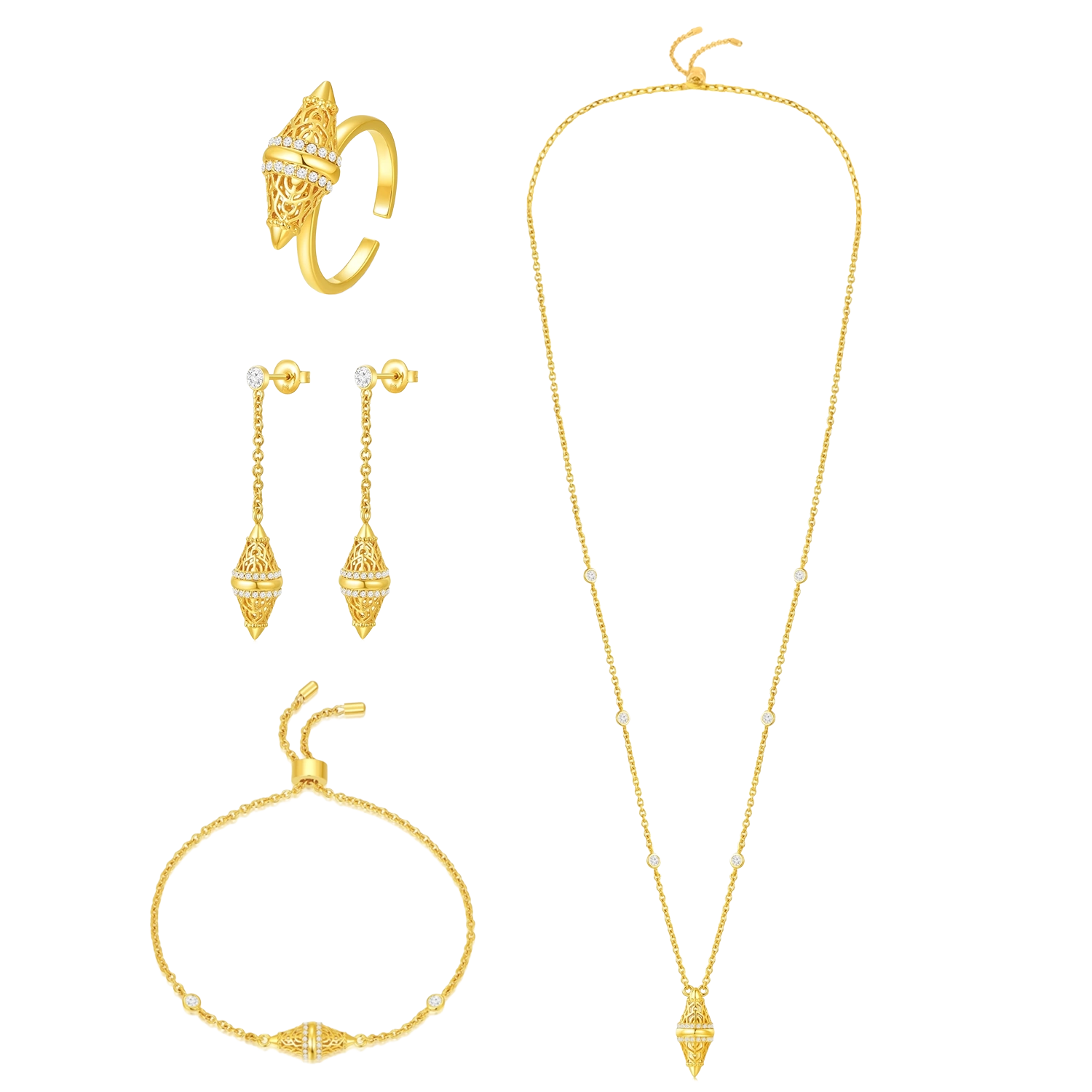 Lantern / Simple Set Gold