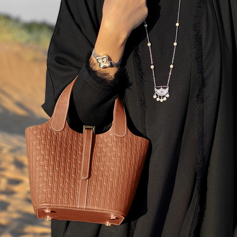 شنطة اليد اليازية / تان