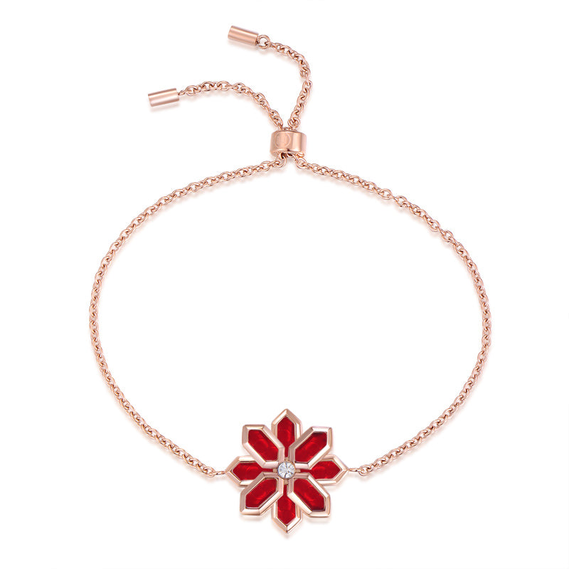 Lotus / Set Red Rose Gold