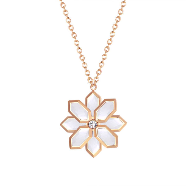 Lotus / Set Pearl Rose Gold