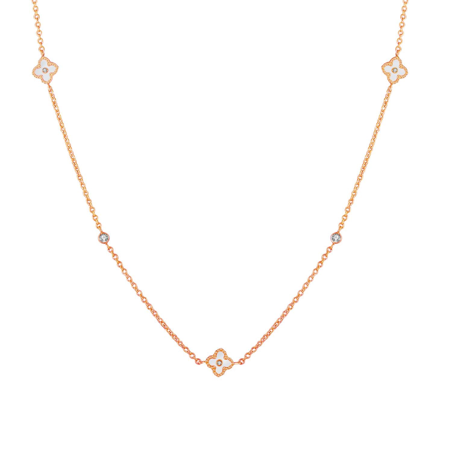 Mini Joory / Necklace Pearl Rose Gold