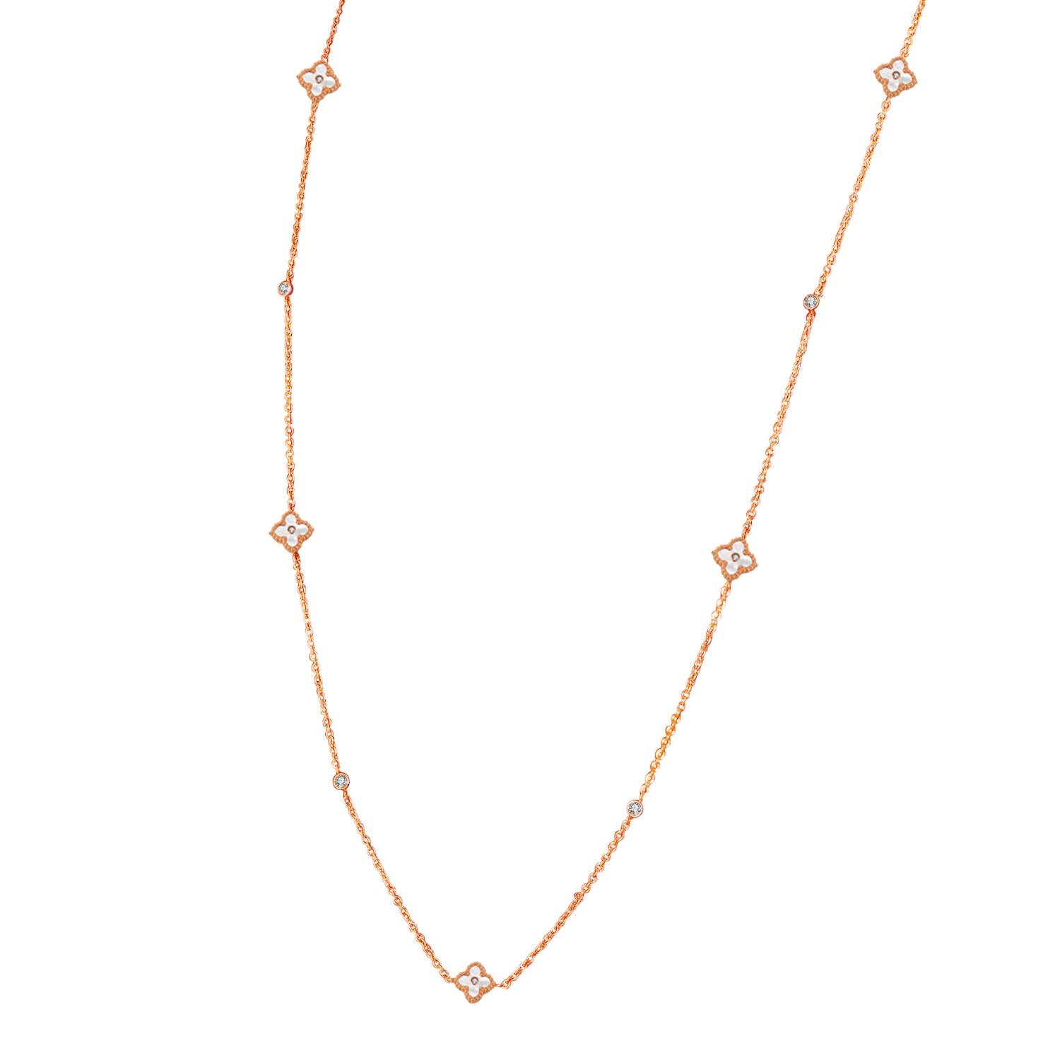 Mini Joory / Necklace Pearl Rose Gold