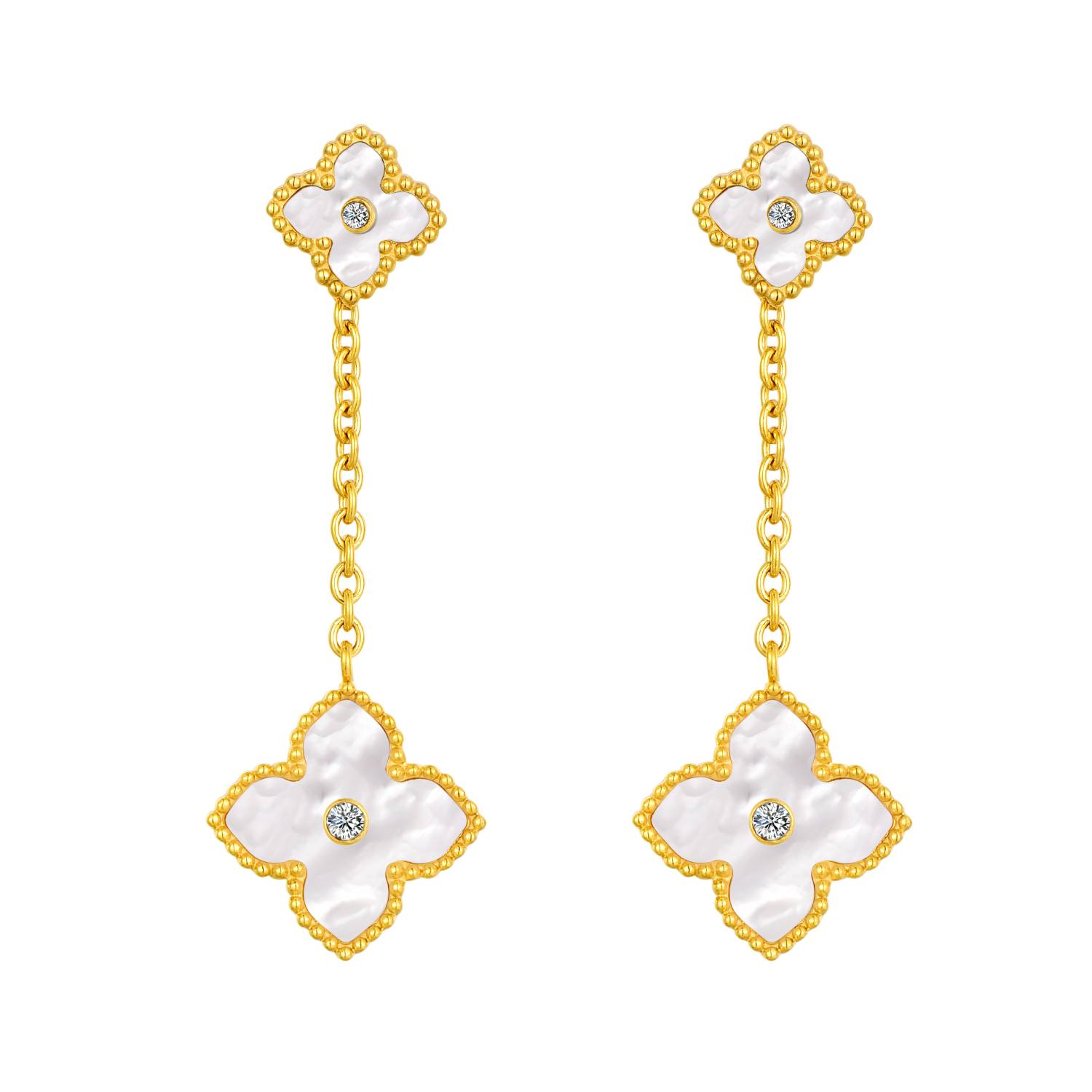 Mini Joory / Earrings Pearl Gold