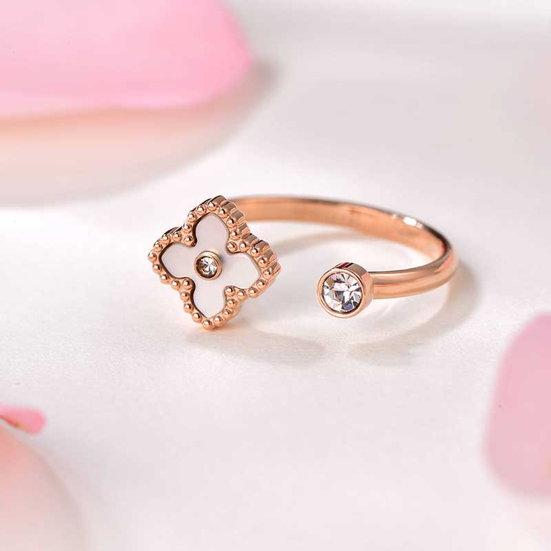 Mini Joory / Ring Pearl Rose Gold